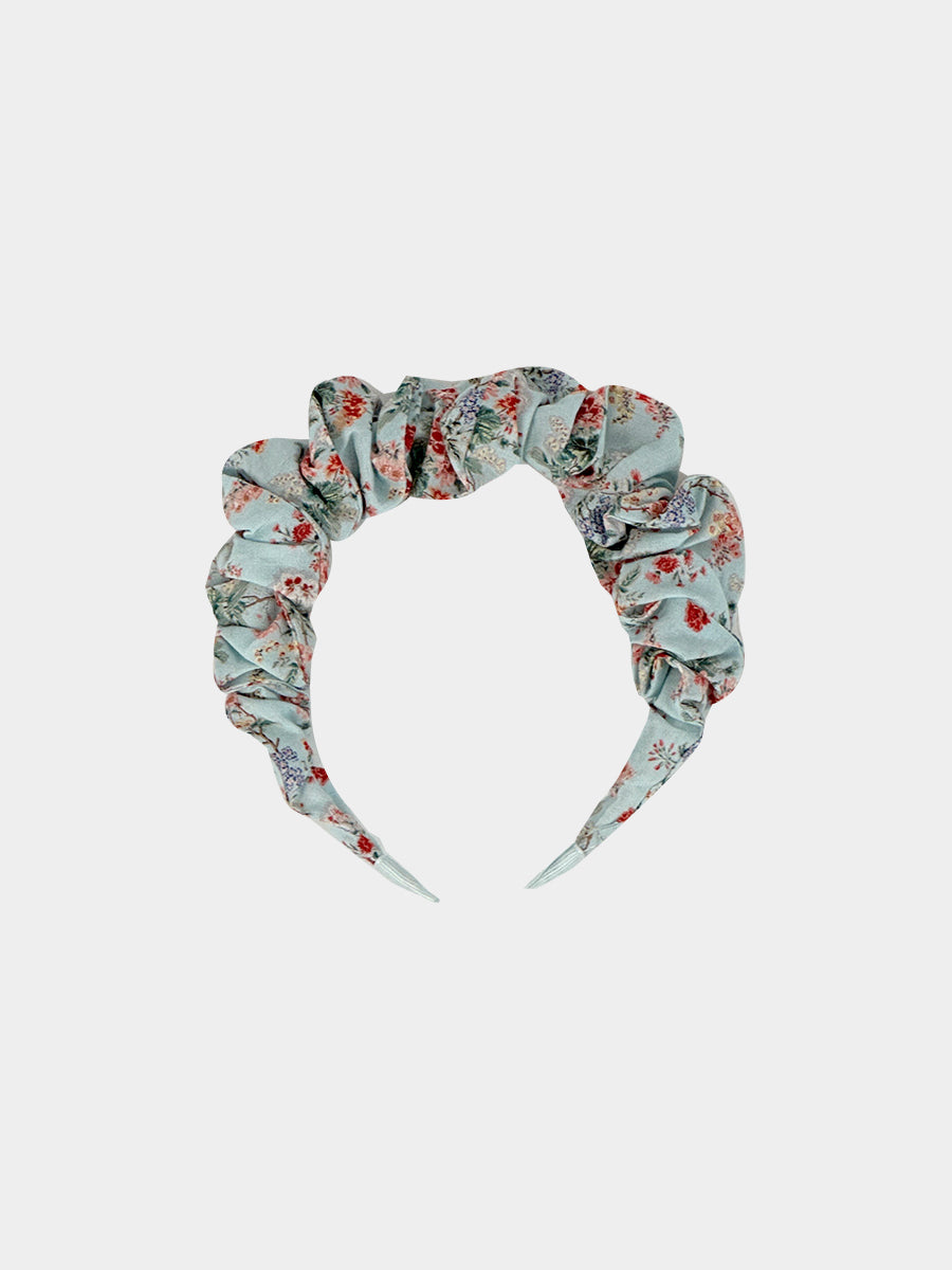 Salzburg Headband, Luxemburg Garden, Blue – Happyology