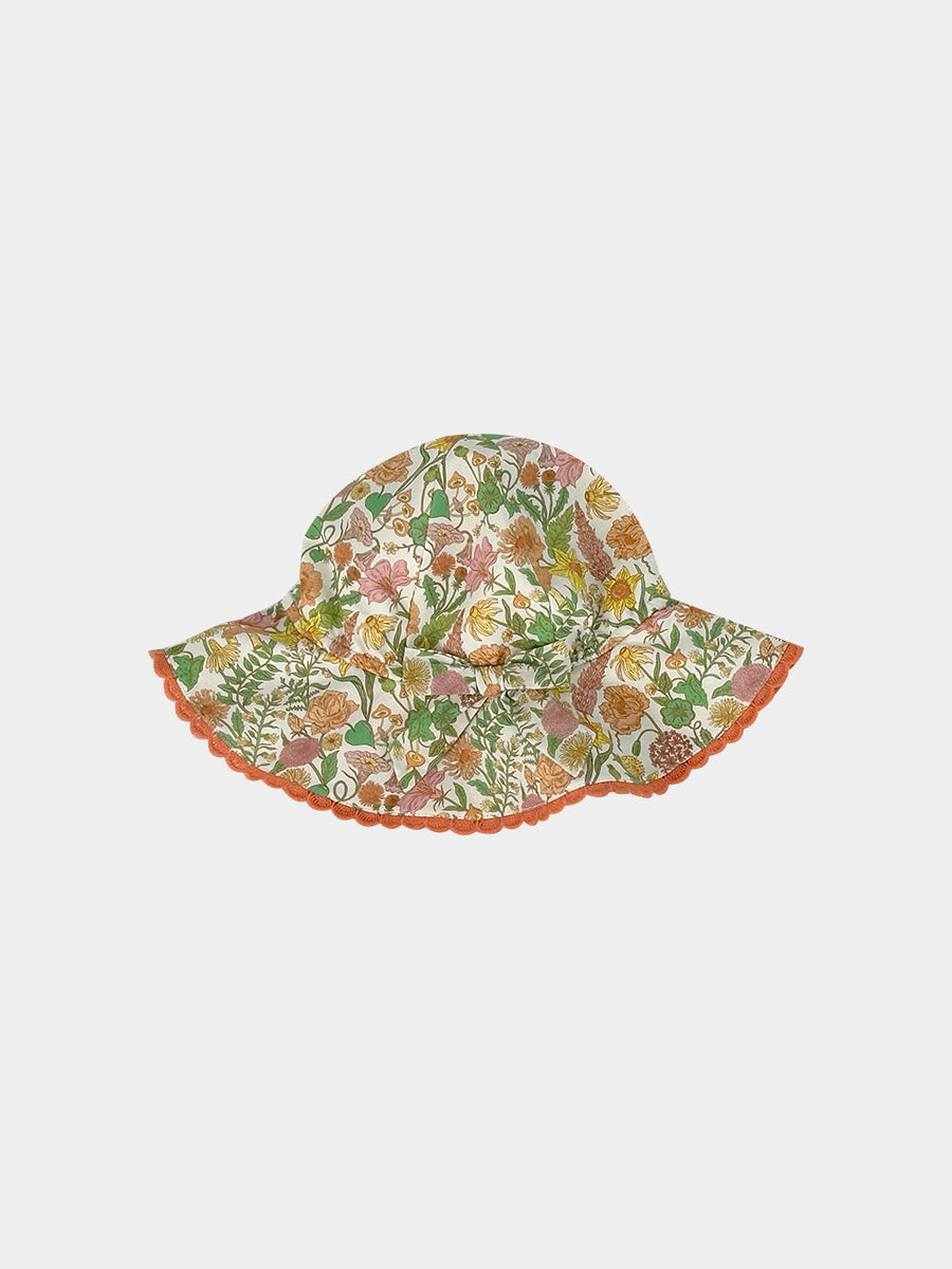 Linz Bow Hat, Magic Garden, Yellow – Happyology