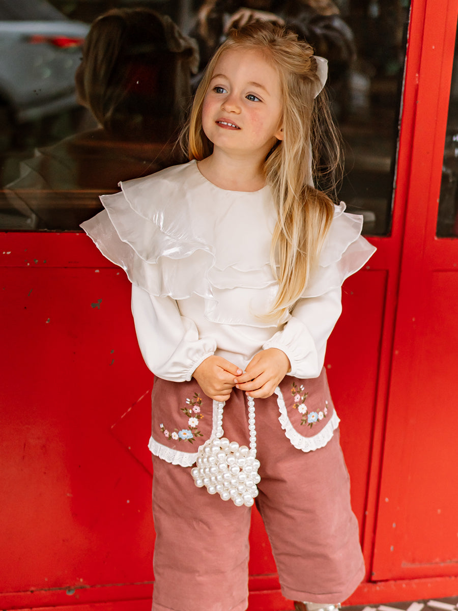Annacy Blouse, Crème Brulee – view 7