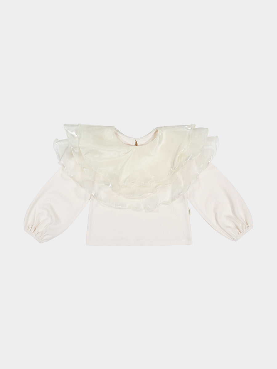 Annacy Blouse, Crème Brulee – view 2
