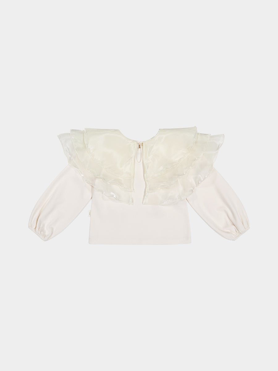 Annacy Blouse, Crème Brulee – view 8
