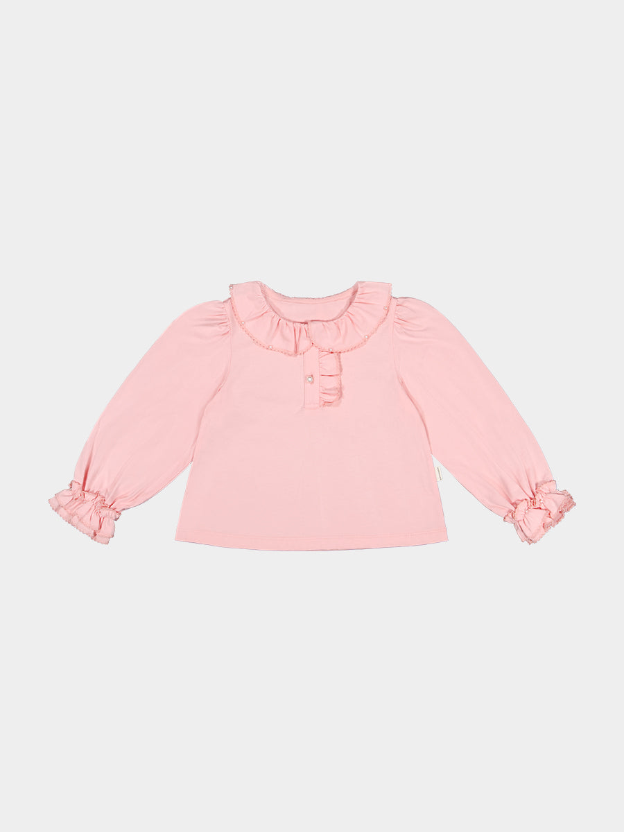 Tongarewa Pearl Tee, Princess Pink – Happyology