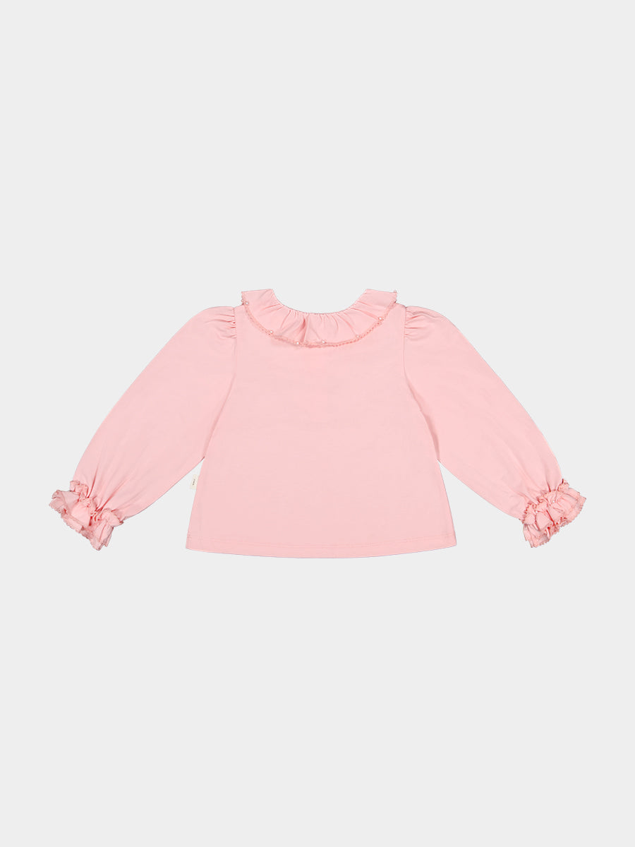 Tongarewa Pearl Tee, Princess Pink – view 3