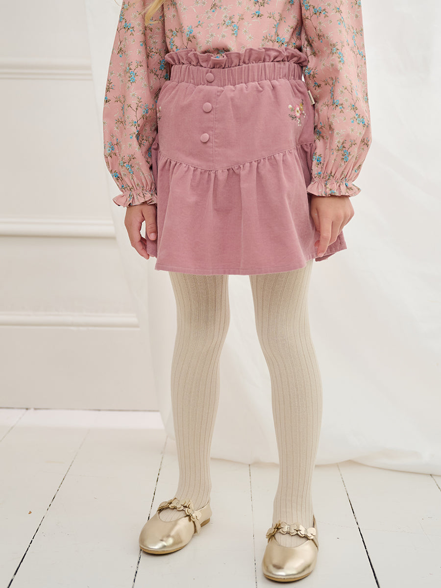 Rochester Corduroy Skirt, Velvet Pink – view 5