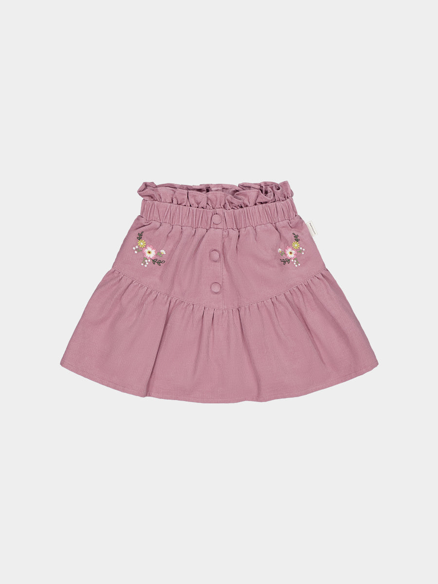 Rochester Corduroy Skirt, Velvet Pink – view 2