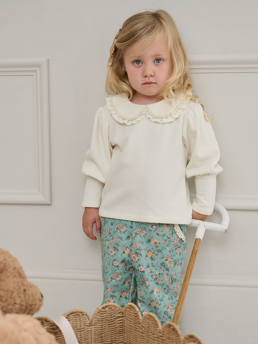 Vienna Pearl Top, Milkweed – view 5