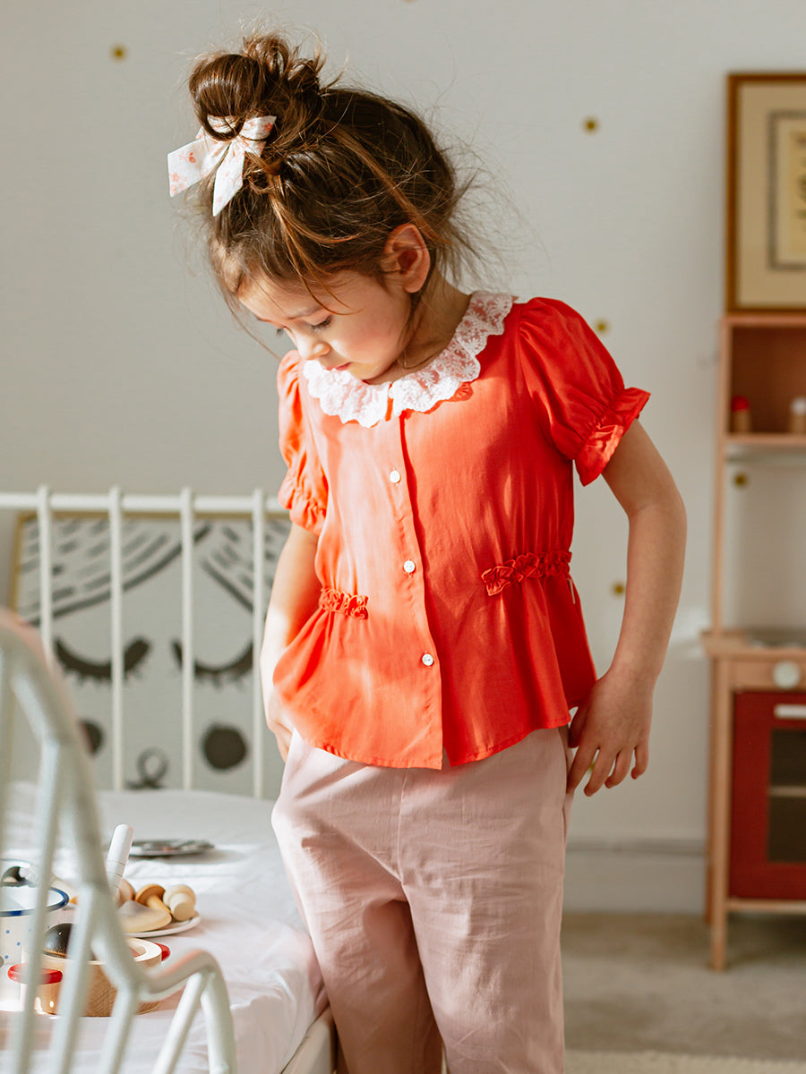 Lewes Blouse, Watermelon – Happyology