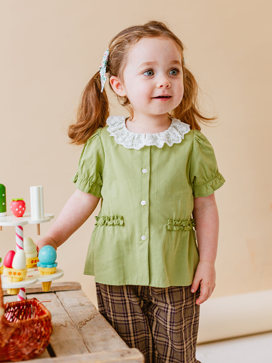 Lewes Blouse, Apple – view 3