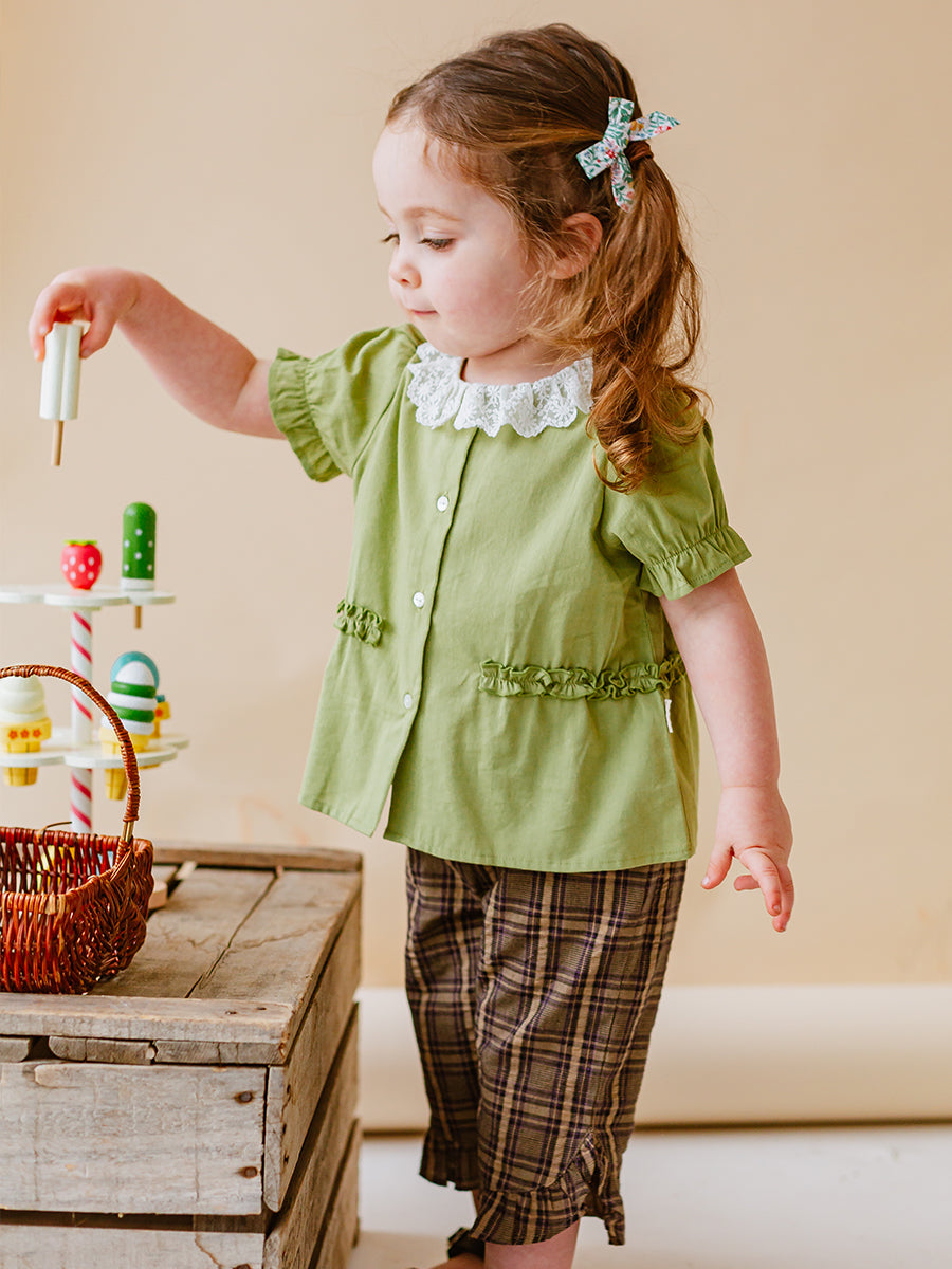 Lewes Blouse, Apple – view 4