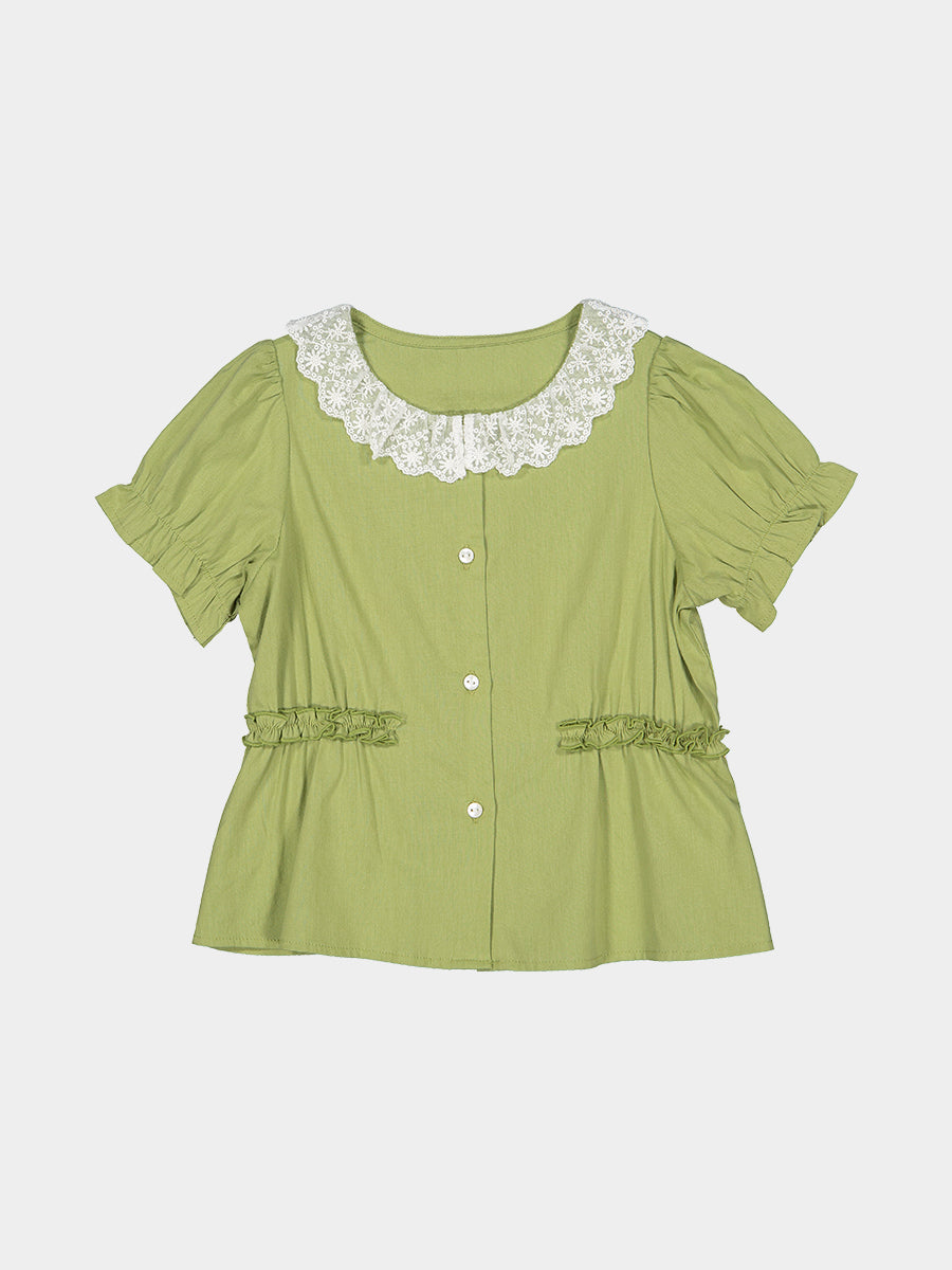 Lewes Blouse, Apple – view 2