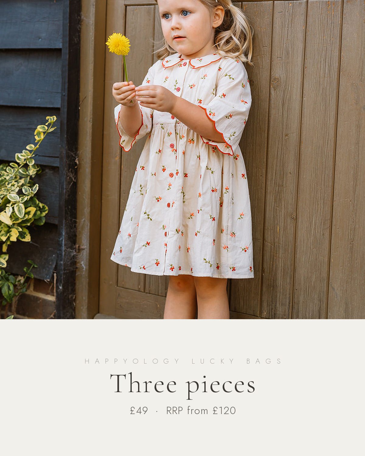 Happyology Lucky Bag, 3 pieces - £49