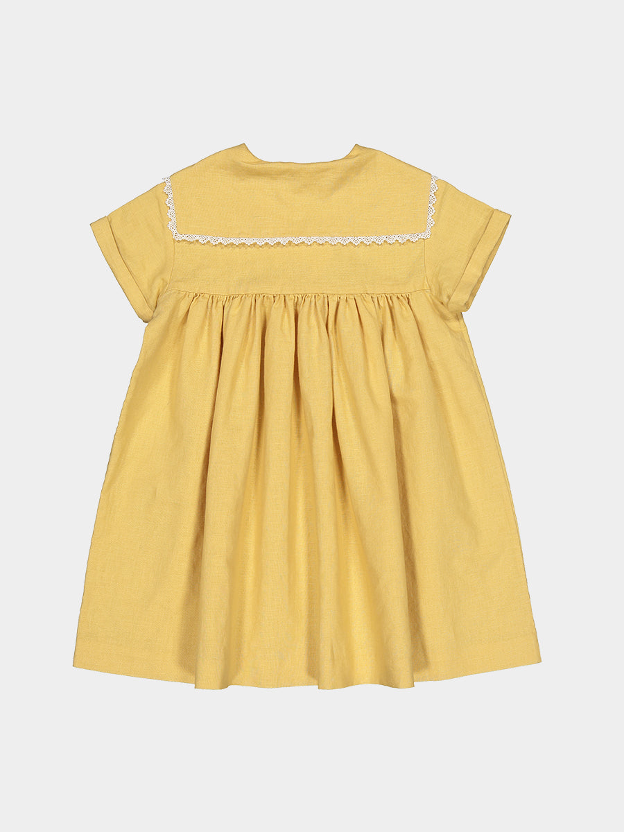 Cavendish Dress, Sunshine Yellow – view 7