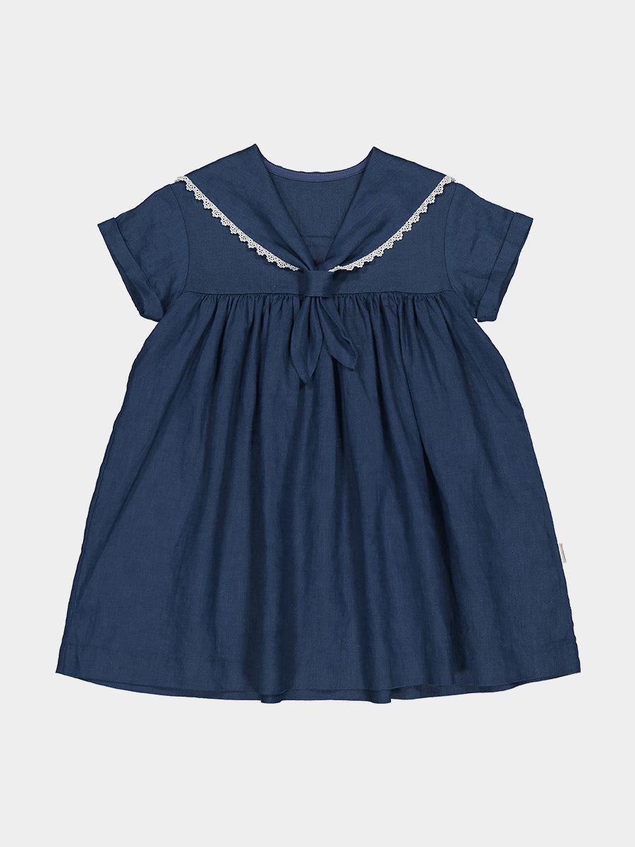 Cavendish Dress, Night Blue – view 2