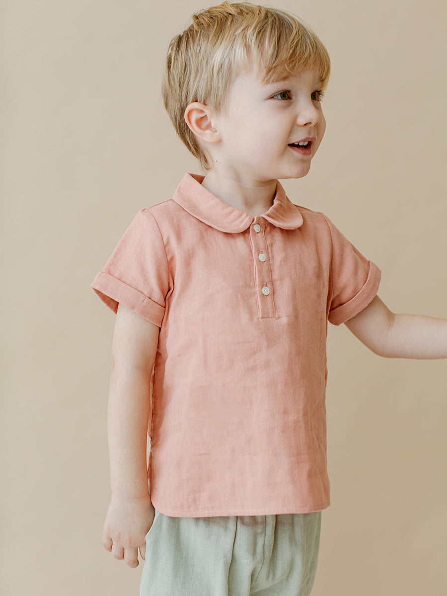 Willests Cotton Guaze Shirt,Cinnamon Powder – view 4