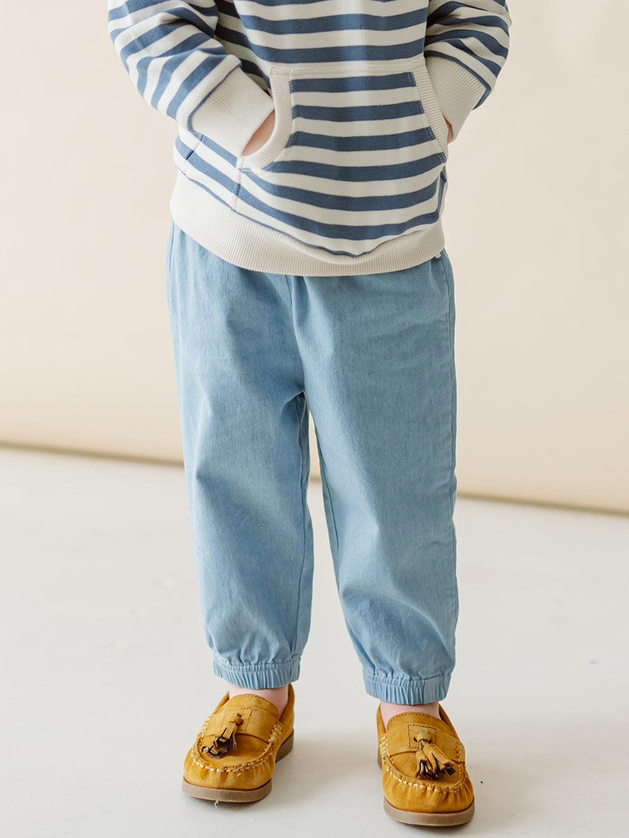 Hempden Trousers, Light Denim – view 5