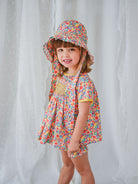 Odette 2-Piece Smocked Top and Bloomers Set， Ritz Bouquet – view 6