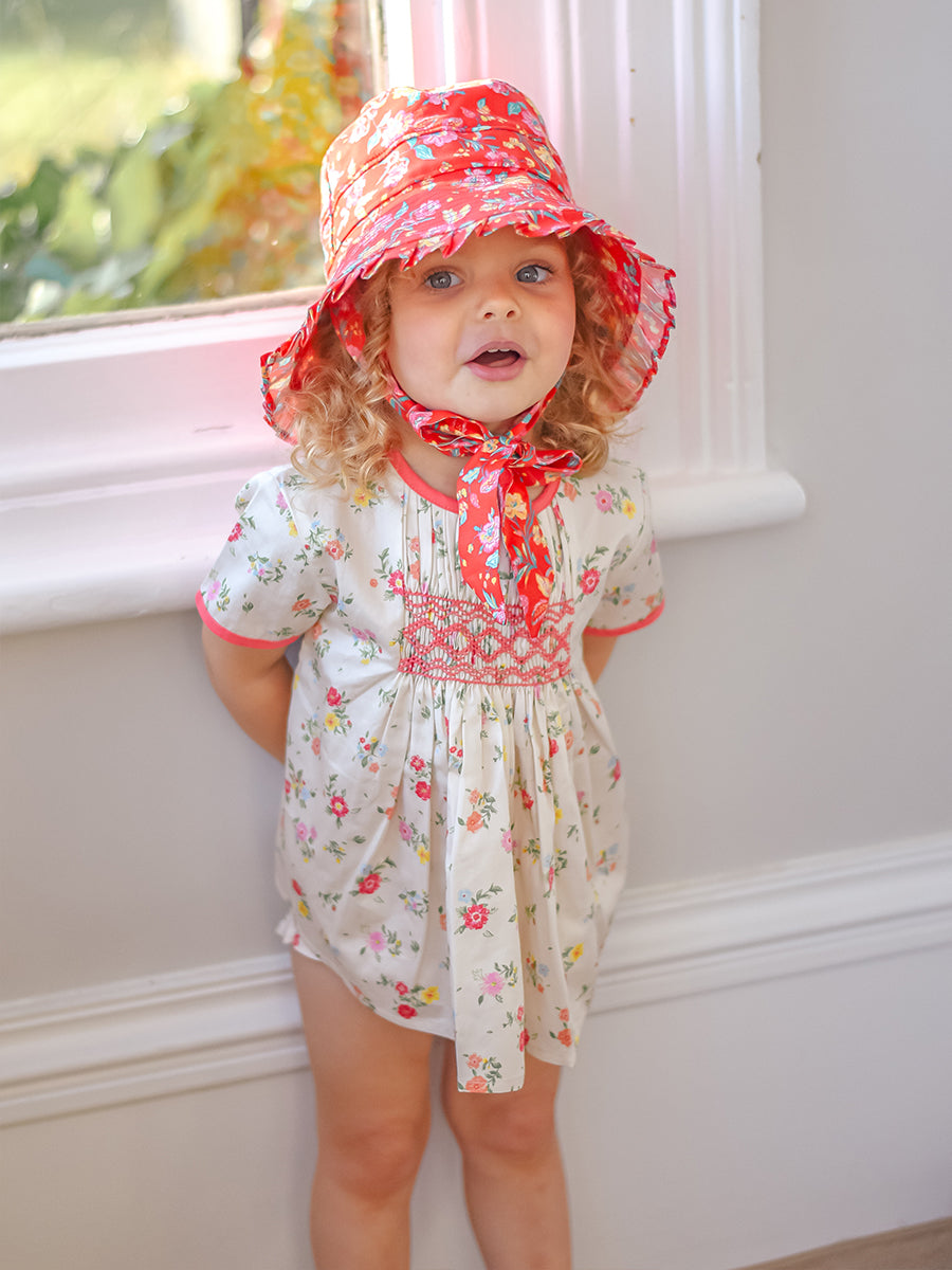 Odette 2-Piece Smocked Top and Bloomers Set， Kew Gardens – view 3