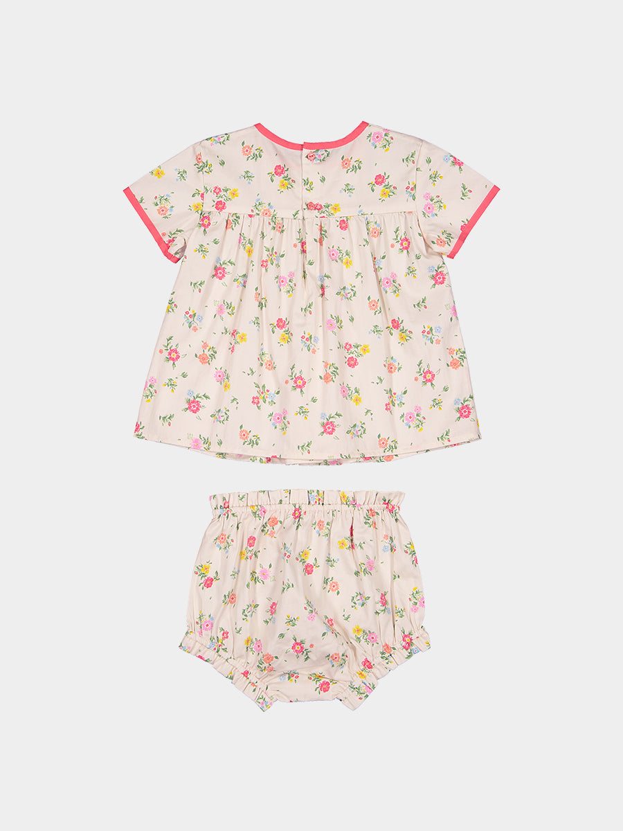 Odette 2-Piece Smocked Top and Bloomers Set， Kew Gardens – view 7