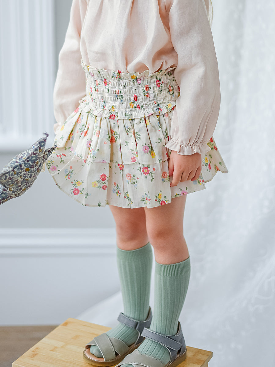 Demi Floral Skirt with Shorts， Kew Gardens – view 4