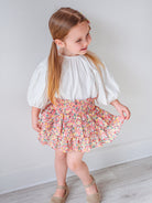 Demi Floral Skirt with Shorts， Colourful Newnham – view 4