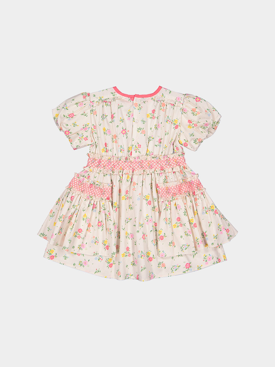 Leilani Smocked Dress， Kew Gardens – view 7