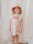 Laurel Smocked Dress， Kew Gardens – view 3