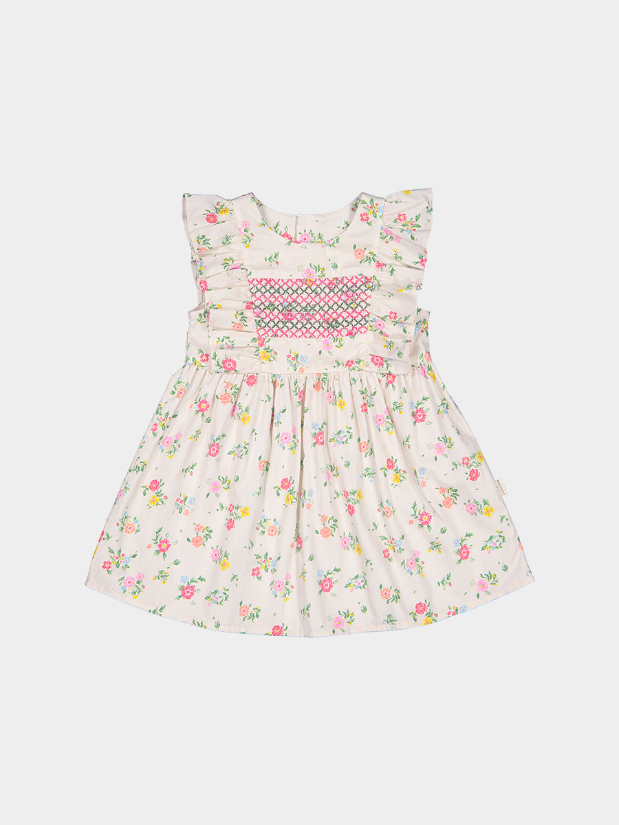 Laurel Smocked Dress， Kew Gardens – view 2