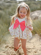 Theresa 3-Piece Floral Top T-Shirt and Bloomers Set， Ritz Bouquet – view 4