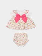 Theresa 3-Piece Floral Top T-Shirt and Bloomers Set， Ritz Bouquet – view 2