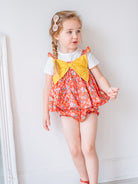 Theresa 3-Piece Floral Top T-Shirt and Bloomers Set， Happyland – view 6