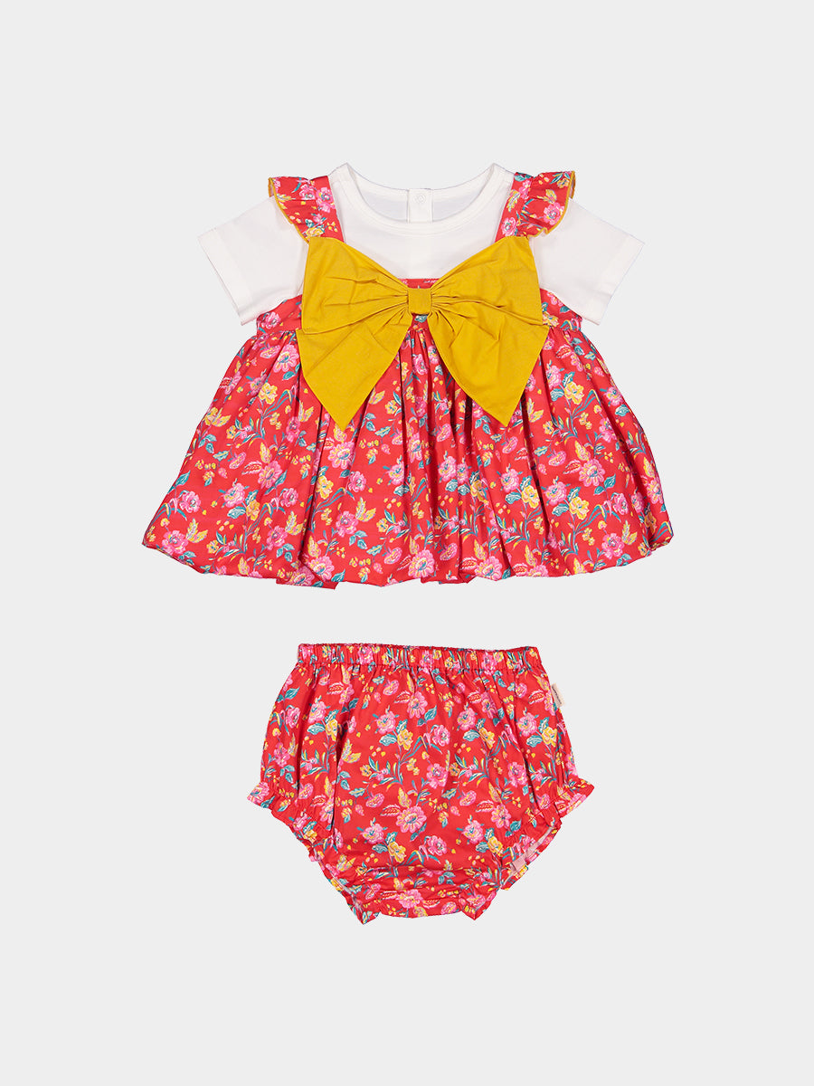 Theresa 3-Piece Floral Top T-Shirt and Bloomers Set， Happyland – view 2