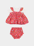 Theresa 3-Piece Floral Top T-Shirt and Bloomers Set， Happyland – view 7