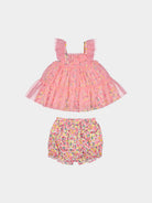 Ivette 2-Piece Tutu Top and Bloomers Set， Colourful Newnham – view 2