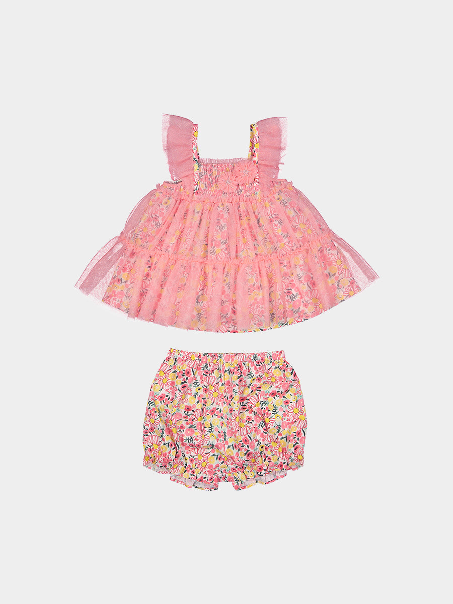 Ivette 2-Piece Tutu Top and Bloomers Set， Colourful Newnham – view 2