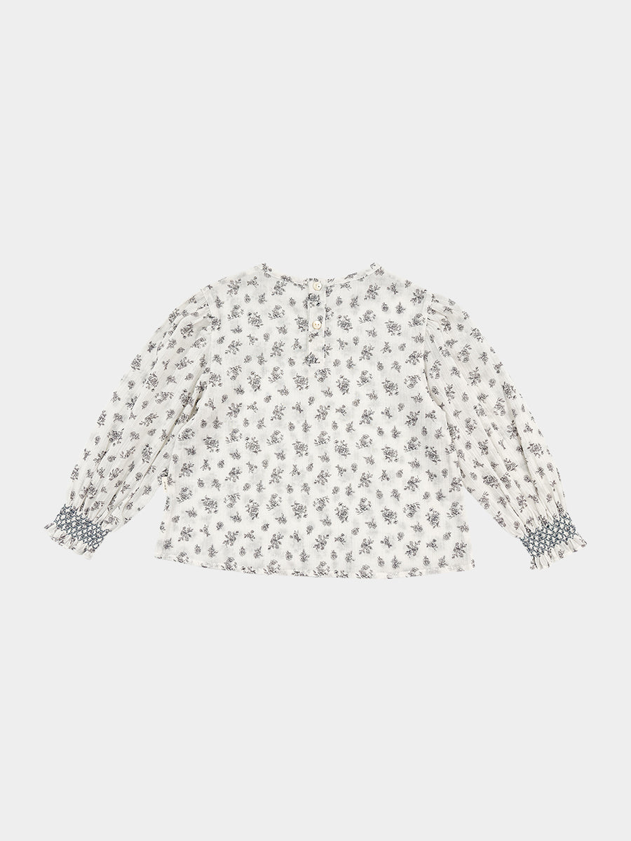 Verbena Blouse, Night Petals – view 7