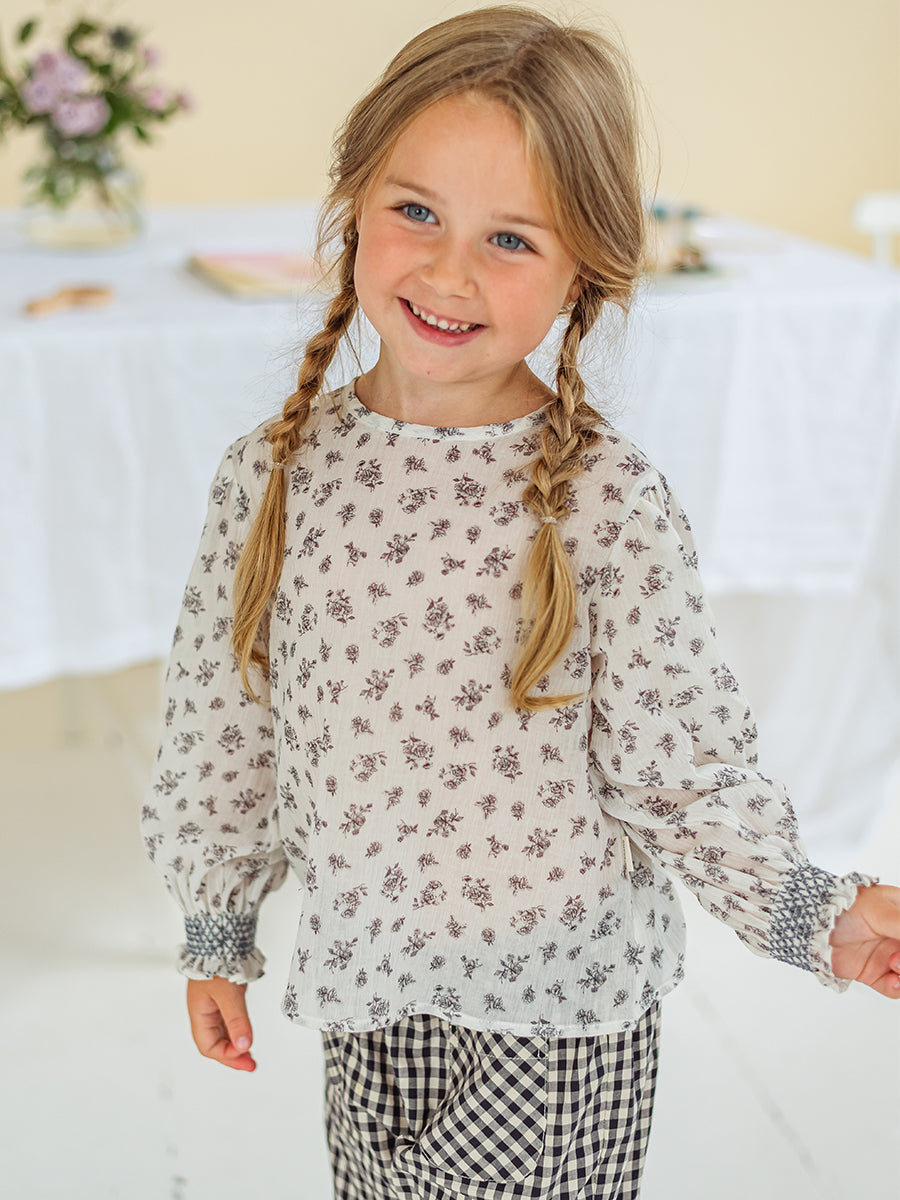 Verbena Blouse, Night Petals – Happyology