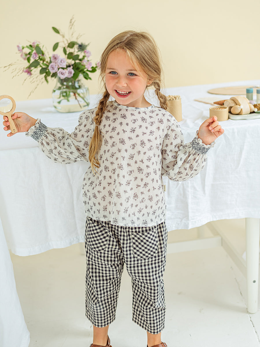 Verbena Blouse, Night Petals – view 4