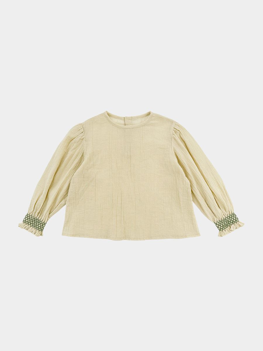 Verbena Blouse, Tender Green – view 2