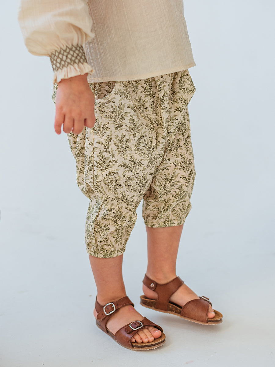 Osier Trousers, Green Leaf Dream – view 3
