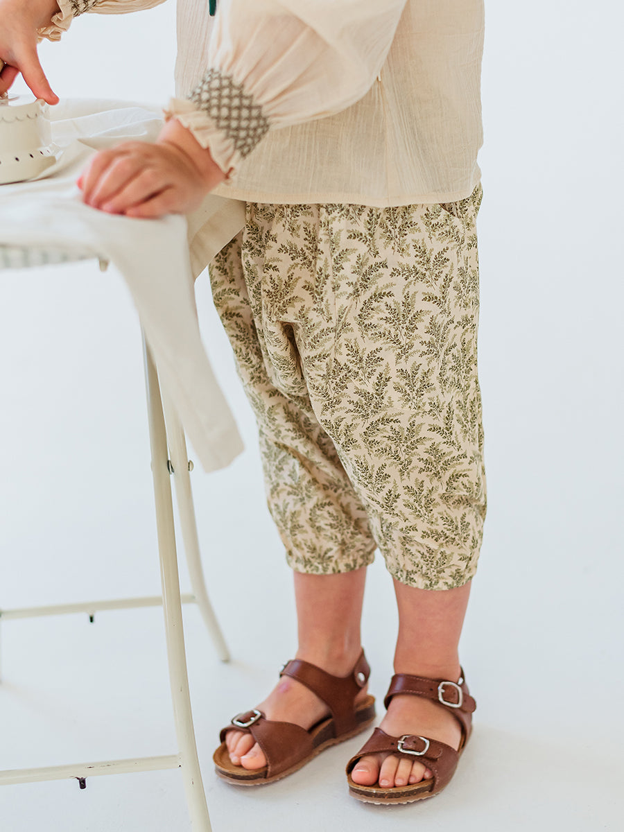 Osier Trousers, Green Leaf Dream – view 4