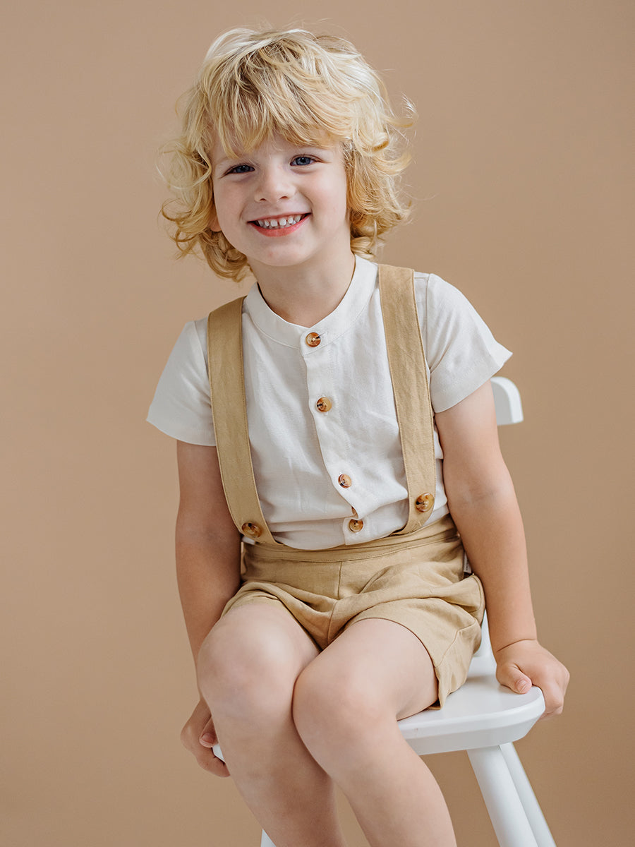 Hawthorn Shirt, Lvory white – view 4