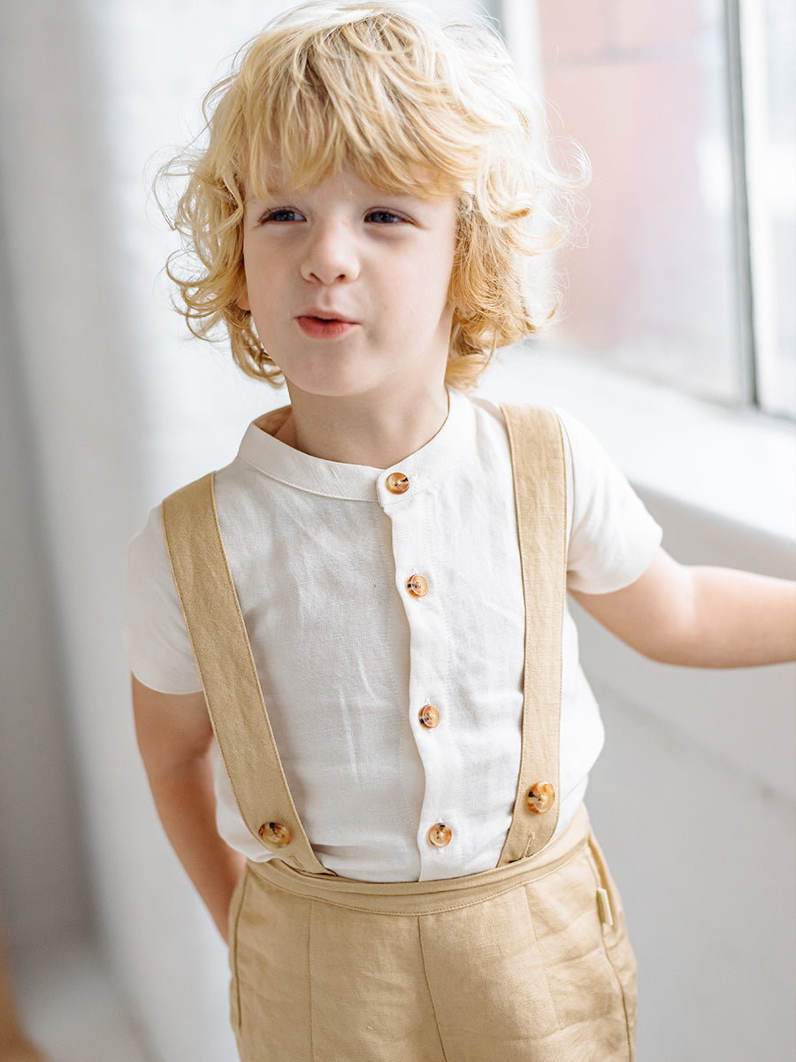 Hawthorn Shirt, Lvory white – view 5