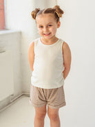 Bluebell Vest Top, Ivory White – view 3