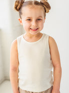 Bluebell Vest Top, Ivory White – view 6