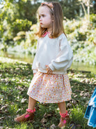 Chatham Skirt, Fuschia Floral – Happyology