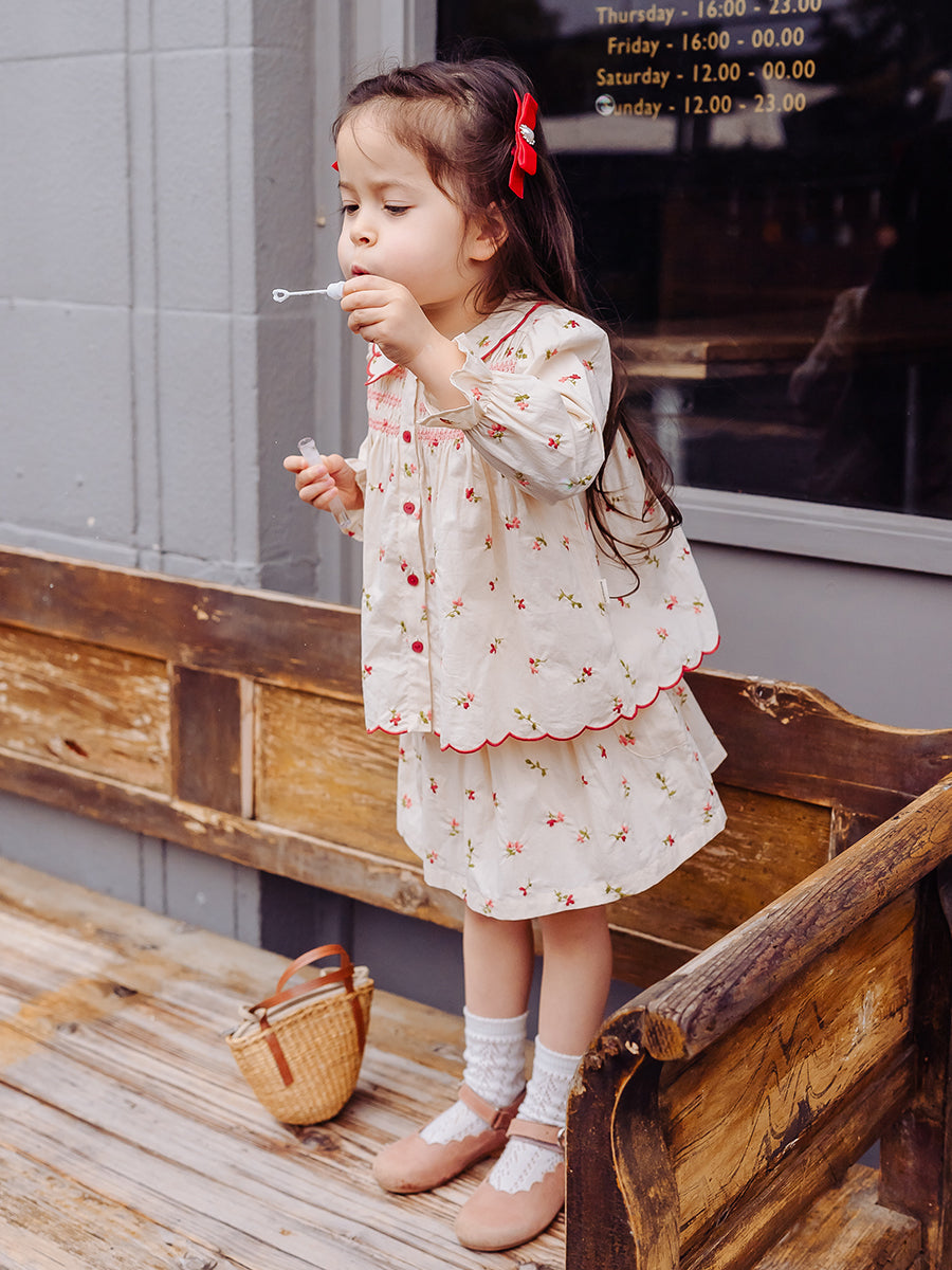 Chatham Skirt, Pink Tulips – view 4