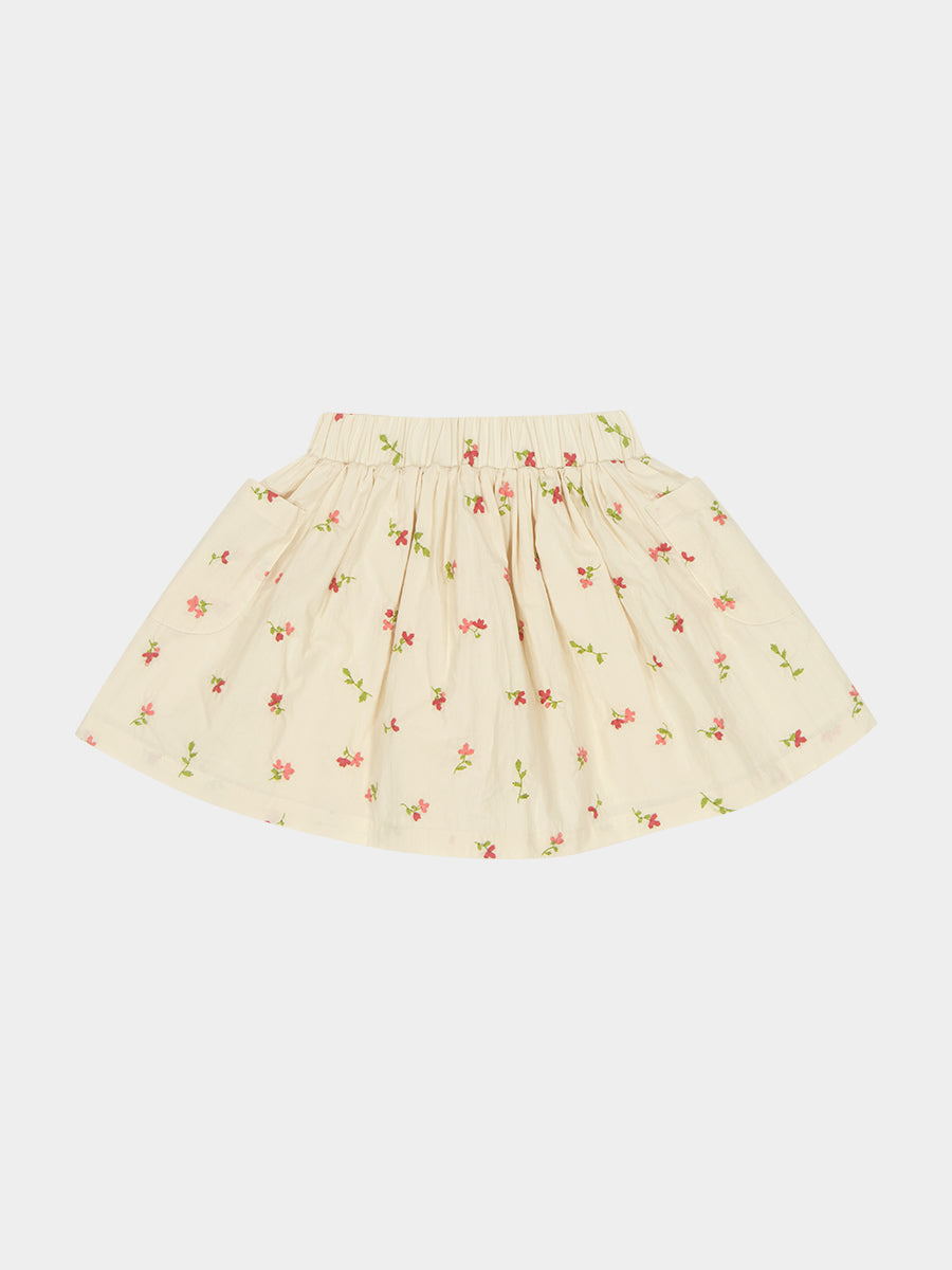 Chatham Skirt, Pink Tulips – view 2