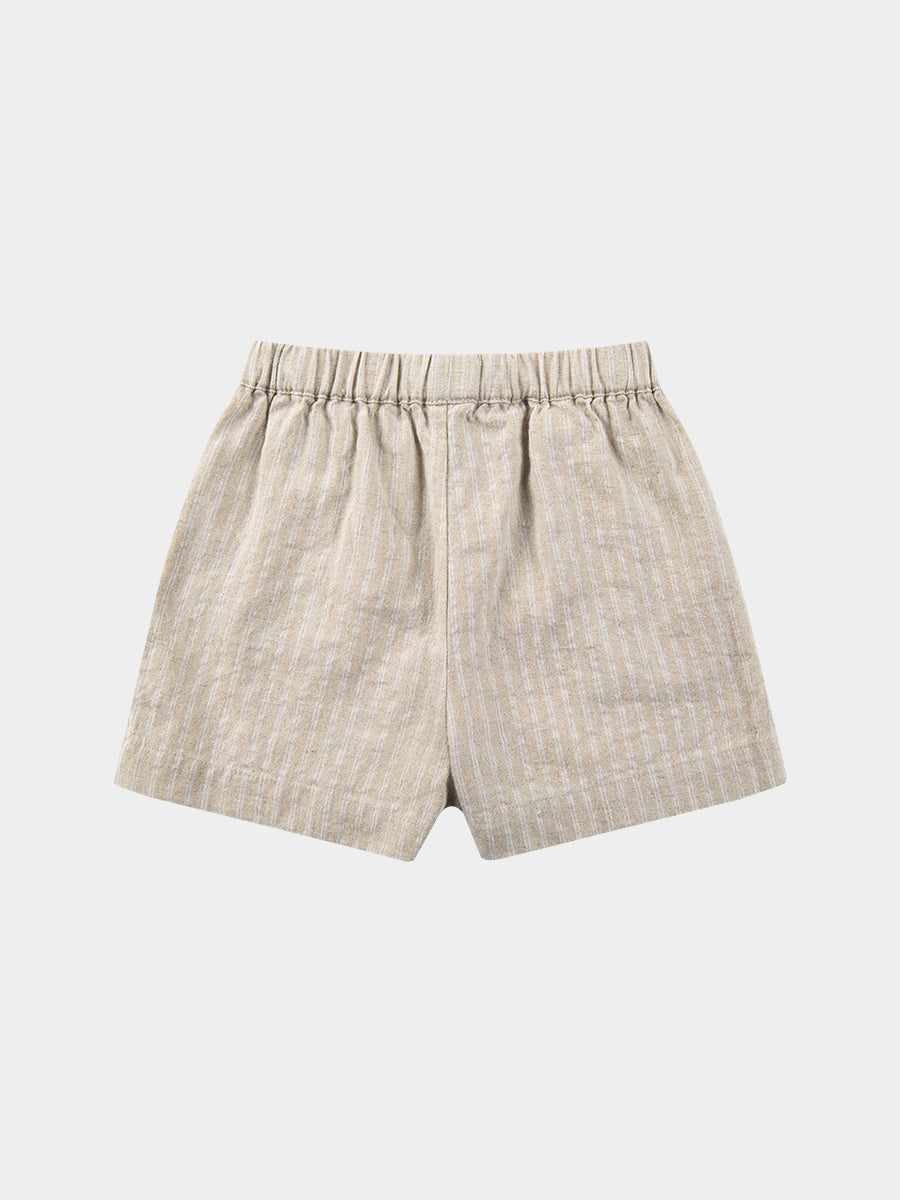 Leicester Shorts, Oat Stripe – view 8