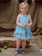 Pheonix Dress, Macaron Blue – view 5