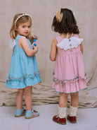 Pheonix Dress, Macaron Blue – view 7